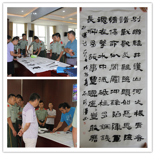 八一慰問(wèn)消防官兵３